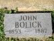 BOLICK, John Allen - Gravestone