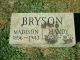 BRYSON, Andrew Madison, Jr. & CRISP, Amanda E. - Gravestone