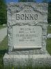 BONNO, William J. & BEDELL, Carrie - Gravestone